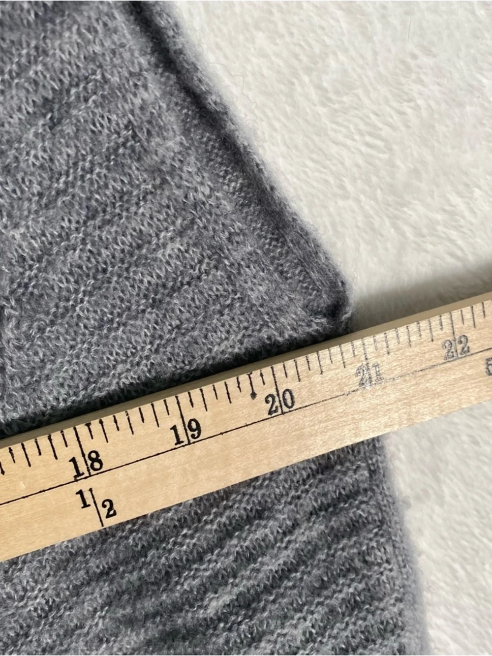 White House Black Market soft gray